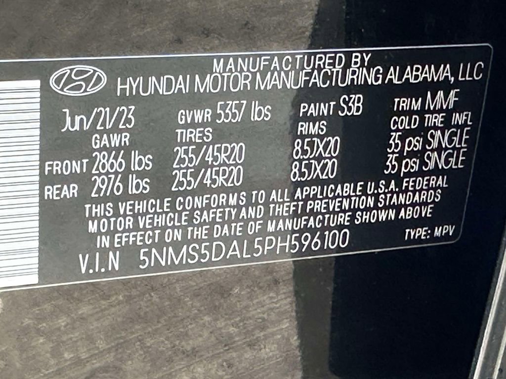 Used 2023 Hyundai Santa Fe Calligraphy image 35