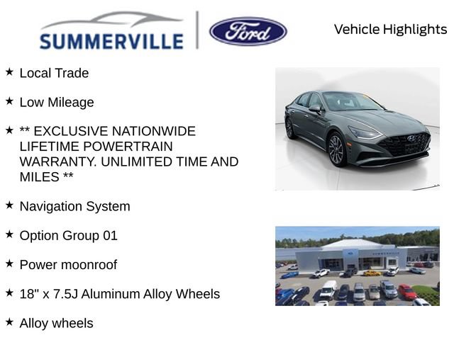 Used 2022 Hyundai Sonata Limited FWD video 2