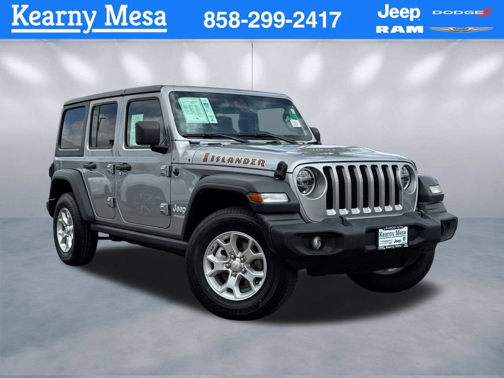 Used 2021 Jeep Wrangler Unlimited Sport AWD/4WD video 1