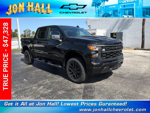 New 2026 Chevrolet Silverado 1500 Custom Trail Boss w/ Midnight Edition AWD/4WD 360° Tour