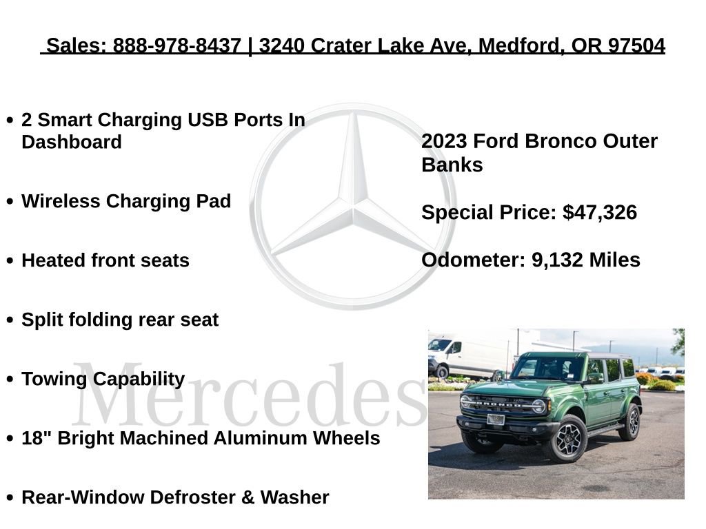 Used 2023 Ford Bronco Outer Banks AWD/4WD image 30