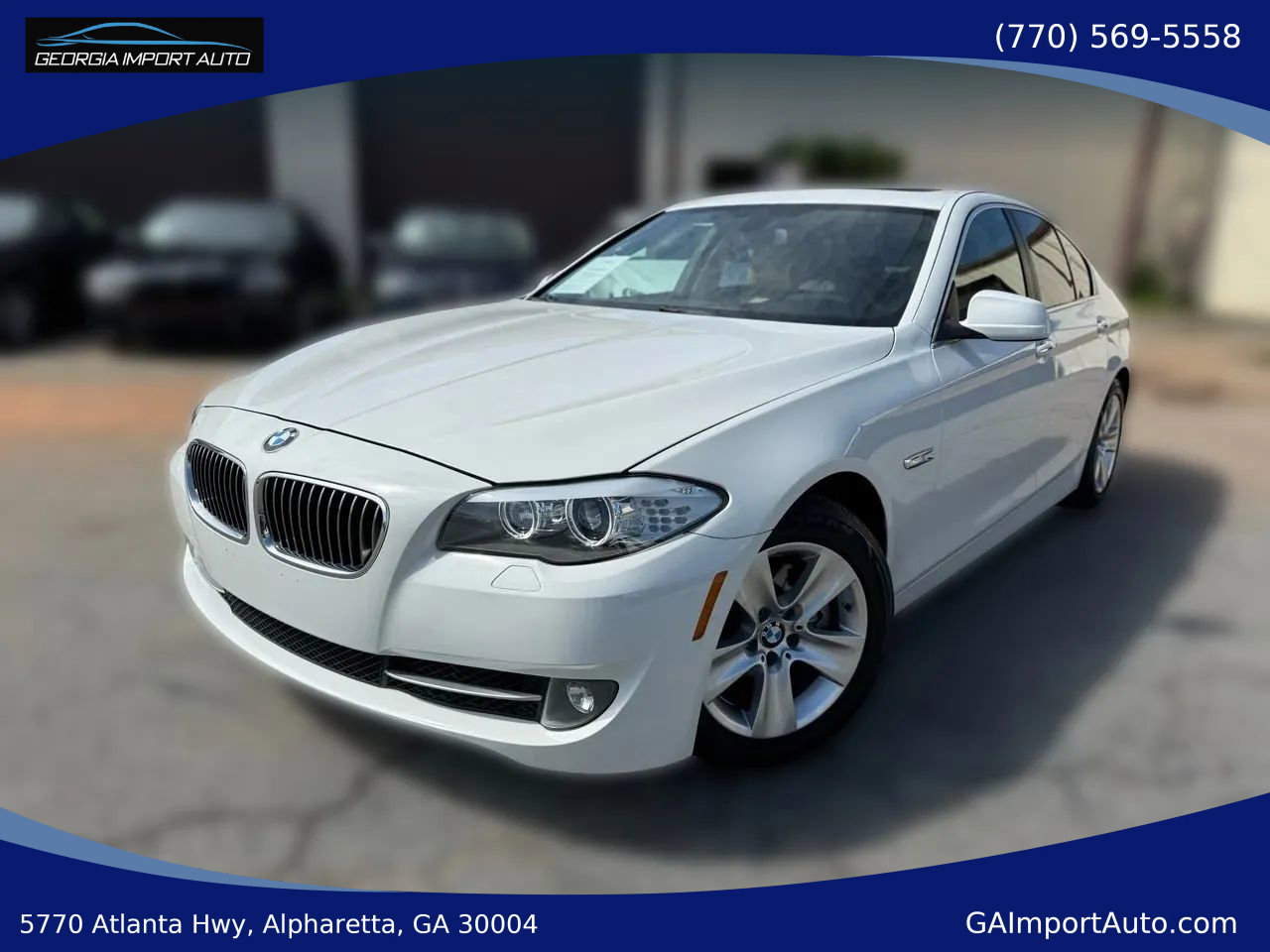 Used 2013 BMW 528i Sedan