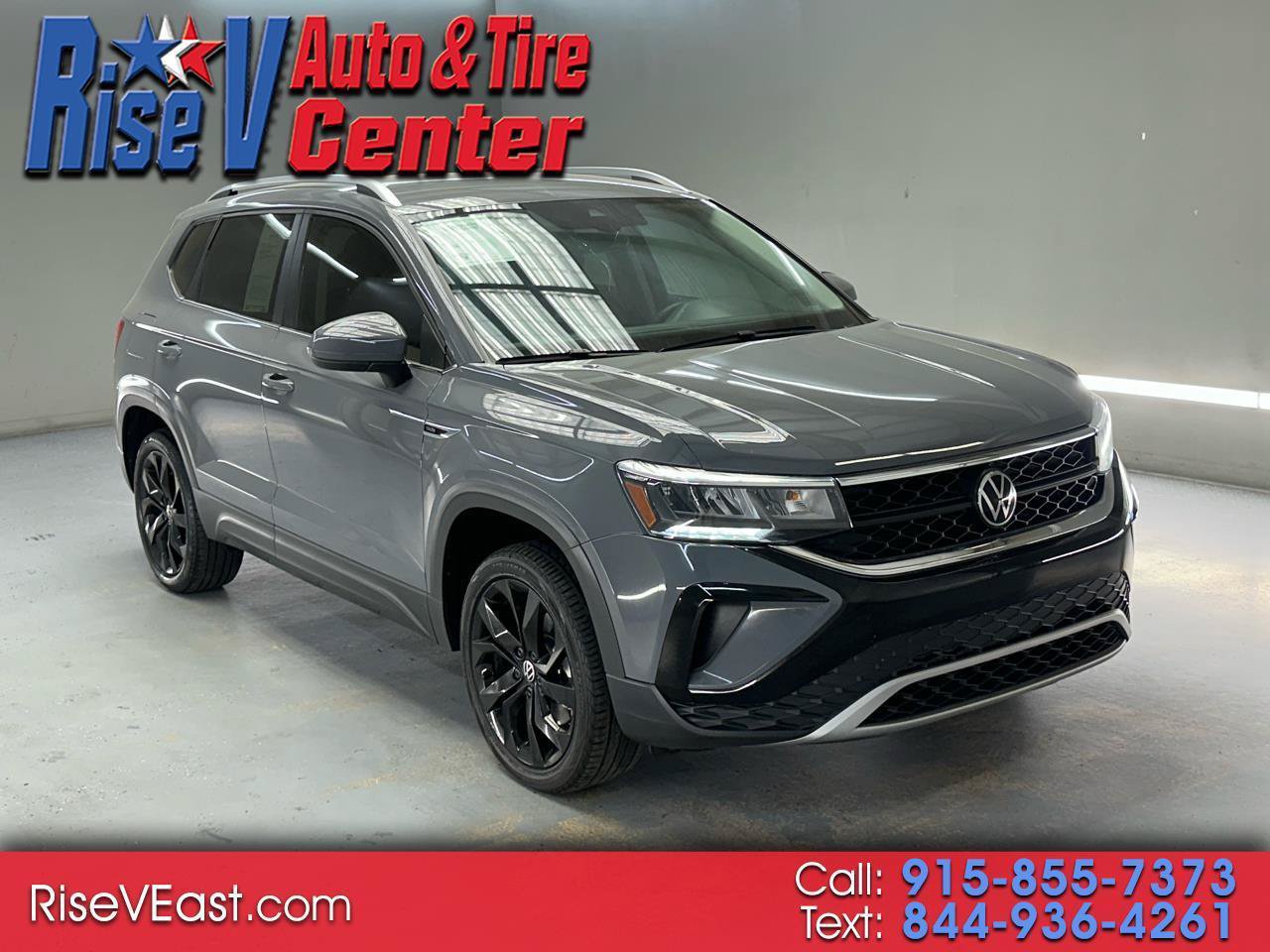 Used 2023 Volkswagen Taos SE w/ Black Wheel Package FWD image 1