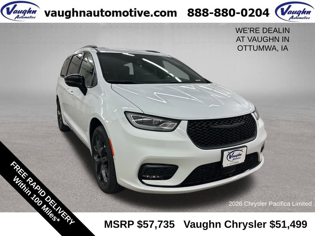 New 2026 Chrysler Pacifica Limited w/ S Appearance Package