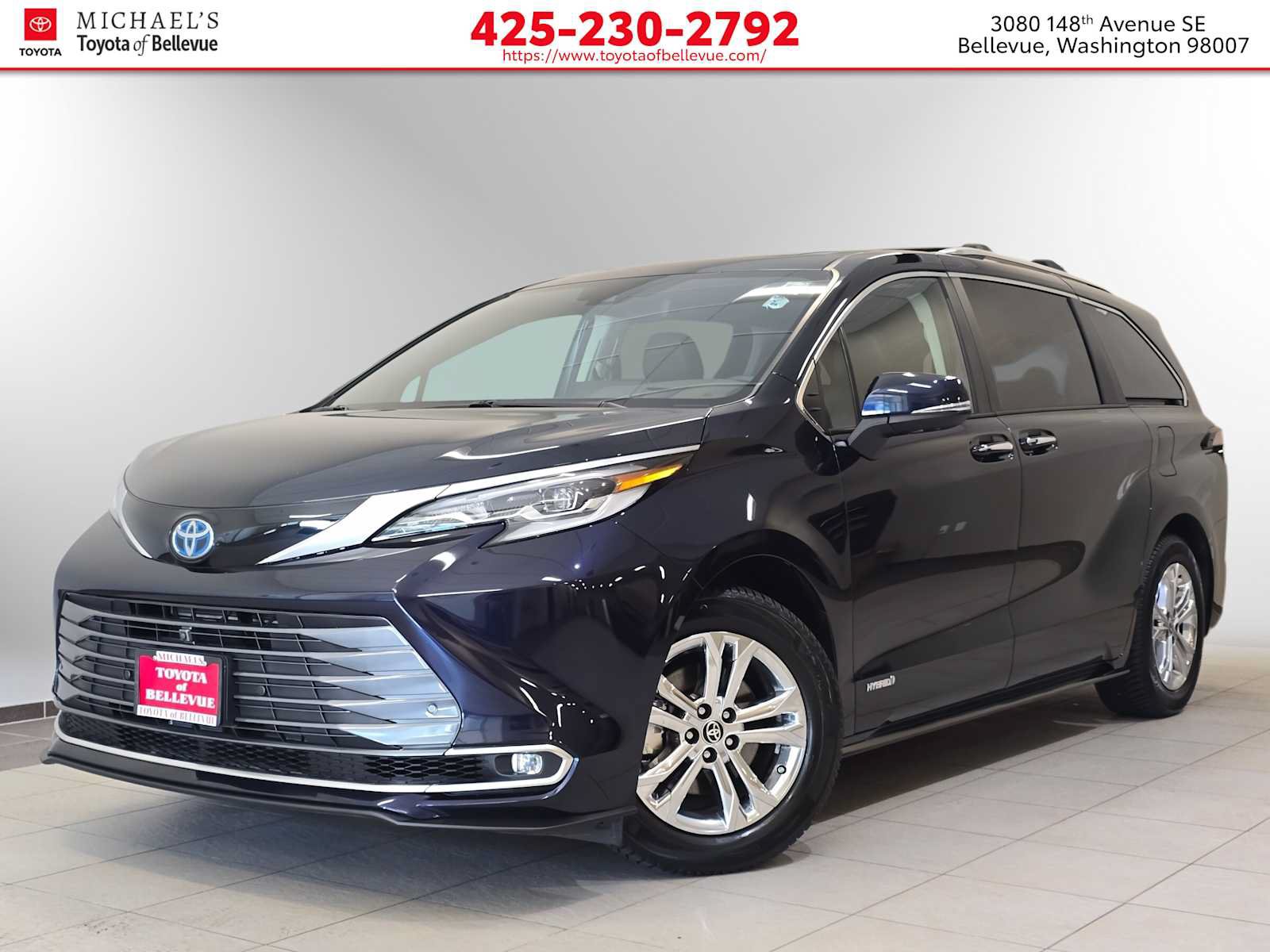 Certified 2021 Toyota Sienna Platinum