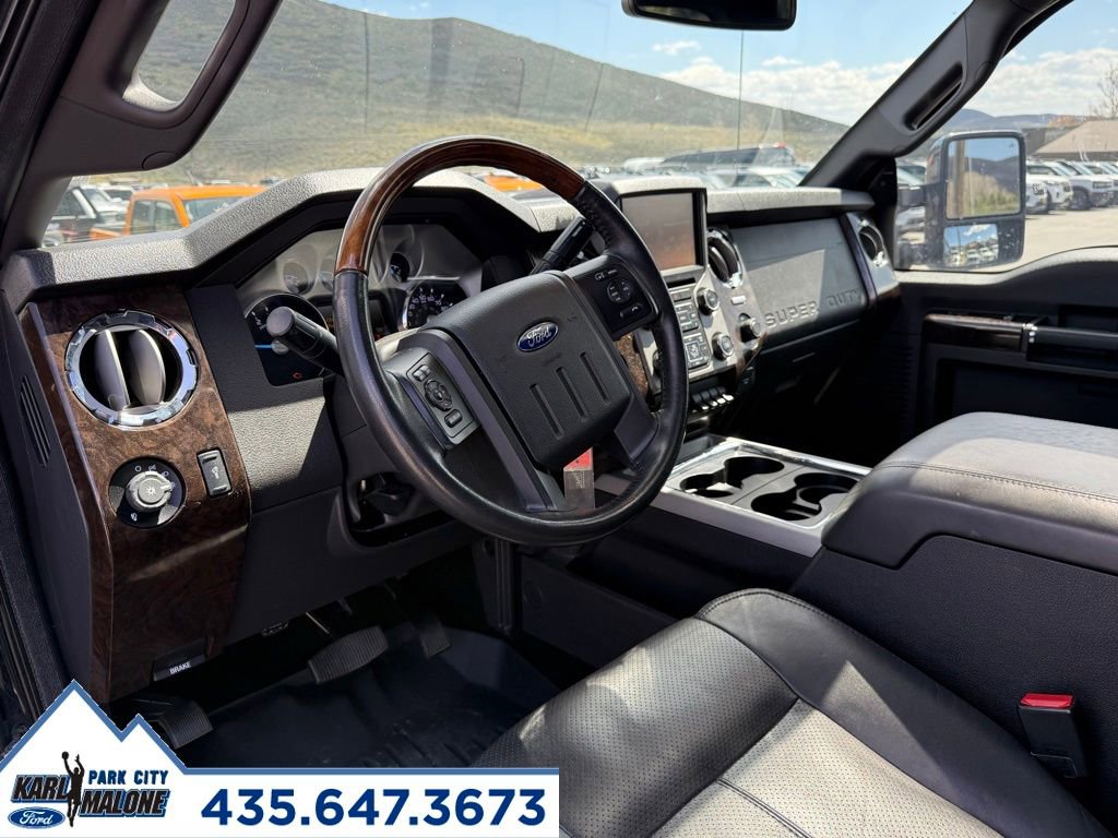 Used 2015 Ford F350 Platinum w/ FX4 Off-Road Package AWD/4WD image 19