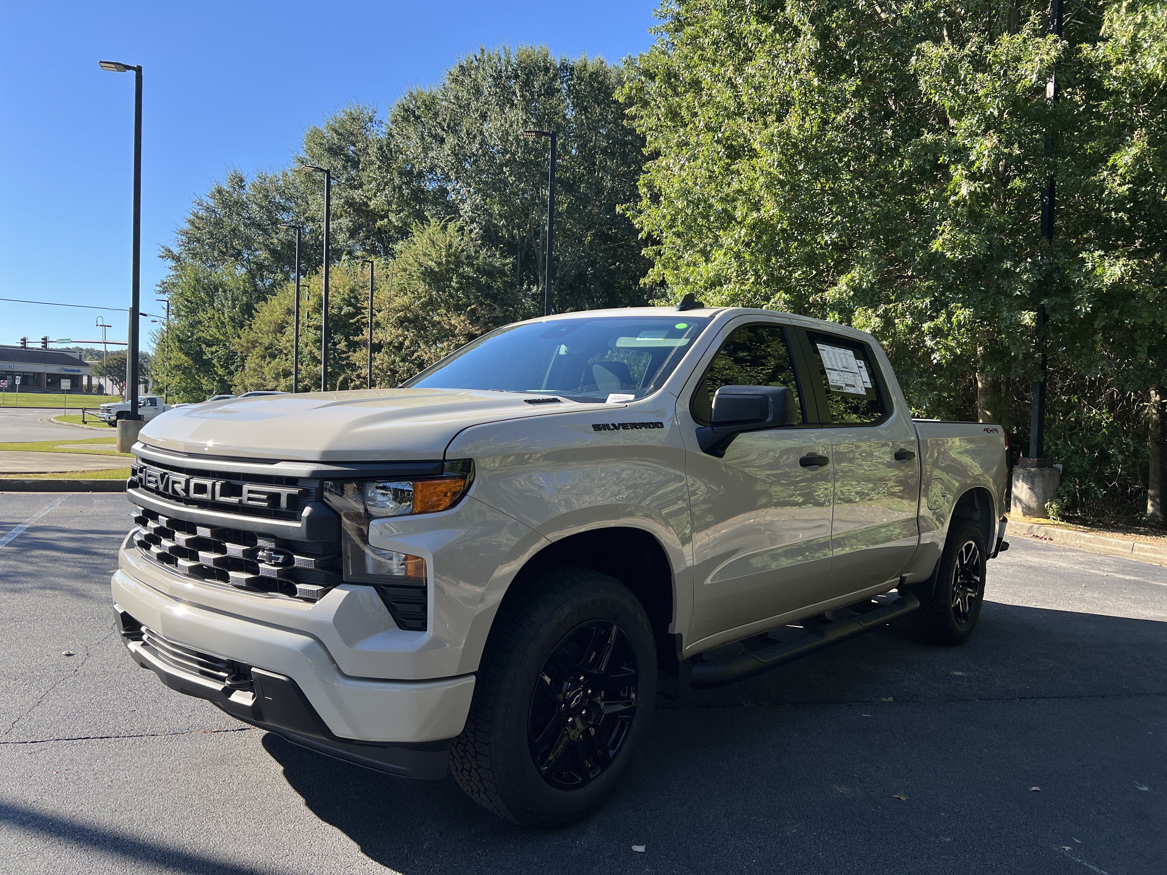 New 2026 Chevrolet Silverado 1500 Custom w/ Turbomax Blackout Package AWD/4WD image 5