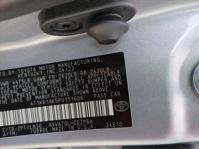 Certified 2023 Toyota Camry XSE w/ Navigation Package FWD image 7