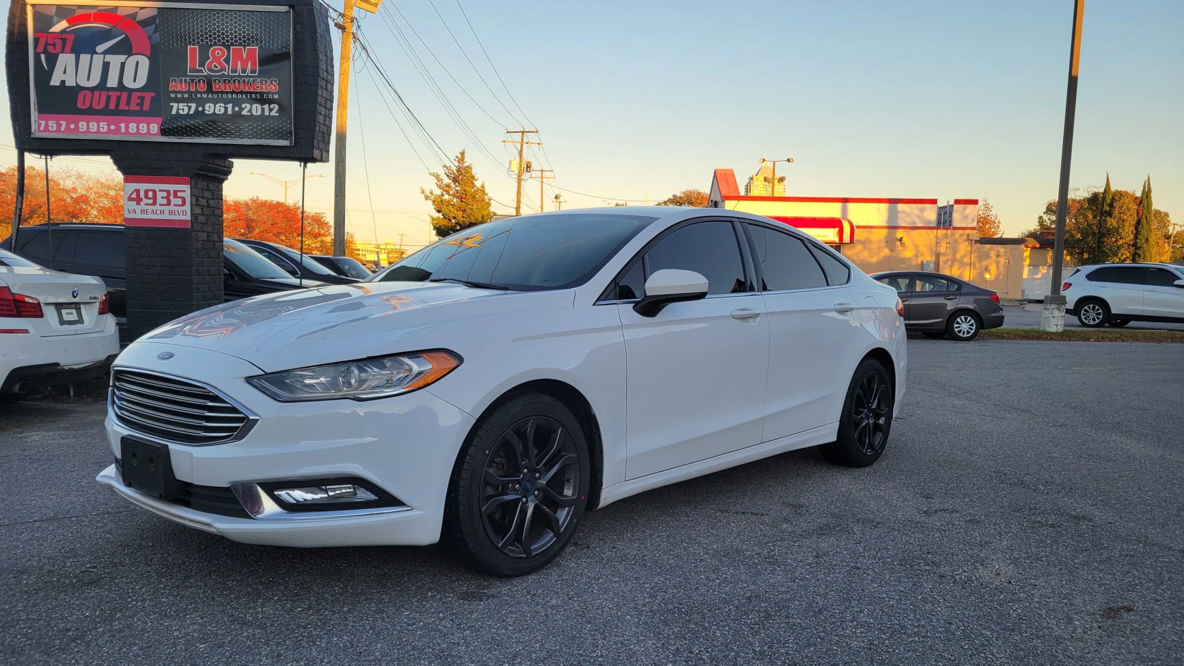 Used 2018 Ford Fusion S w/ Equipment Group 101A image 1