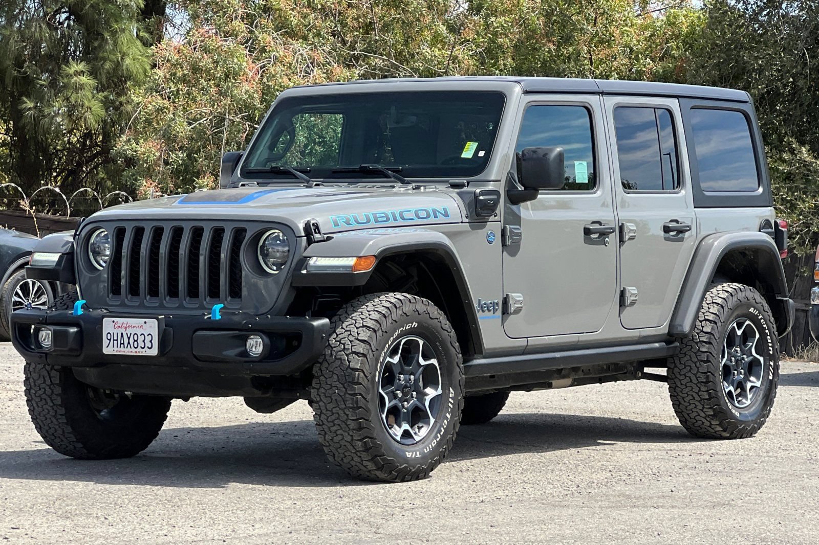 Used 2023 Jeep Wrangler Unlimited Rubicon 4xe w/ Steel Bumper Group AWD/4WD image 8