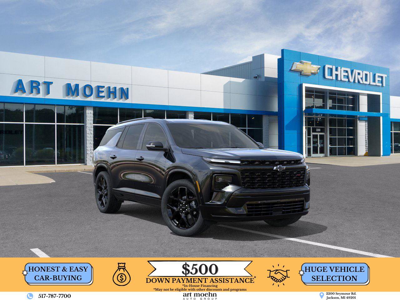 New 2026 Chevrolet Traverse RS w/ LPO, Floor Liner Package image 1