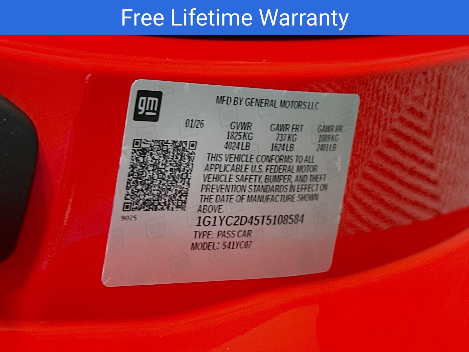 New 2026 Chevrolet Corvette Stingray Premium Cpe w/ Battery Protection Package RWD image 31