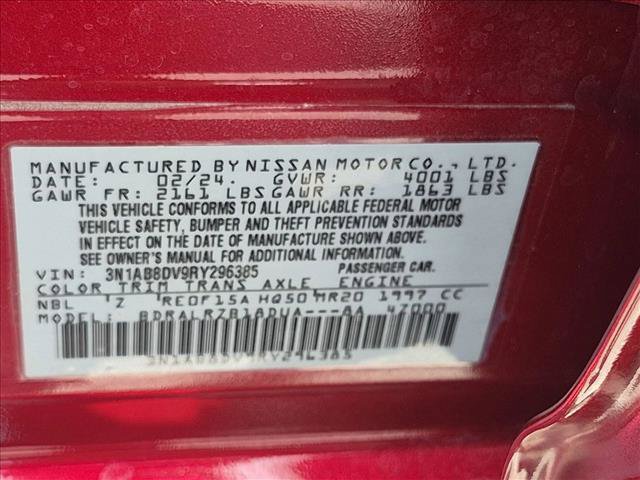 Certified 2024 Nissan Sentra SR FWD image 23