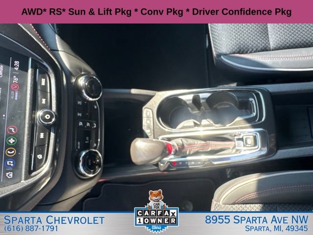 Used 2022 Chevrolet TrailBlazer RS w/ Sun and Liftgate Package AWD/4WD image 22