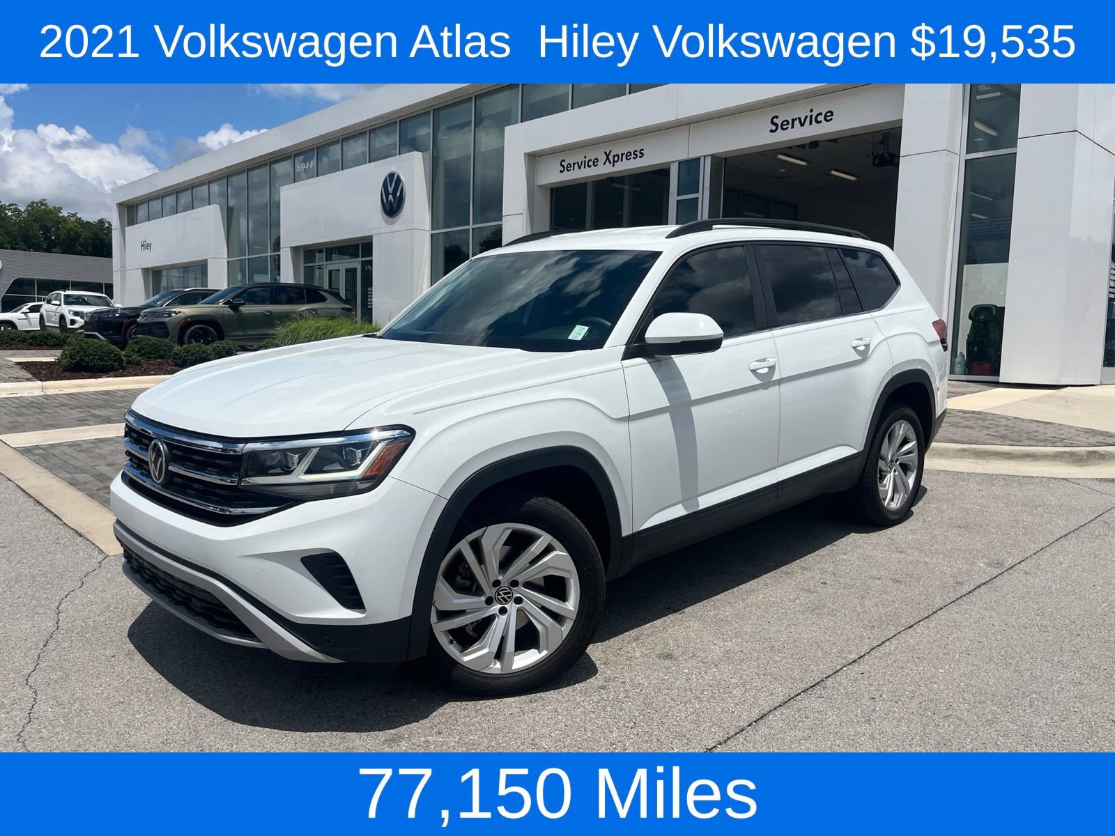 Used 2021 Volkswagen Atlas SE w/ Towing Package
