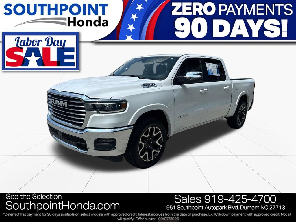 Used 2025 RAM 1500 Laramie AWD/4WD video 3