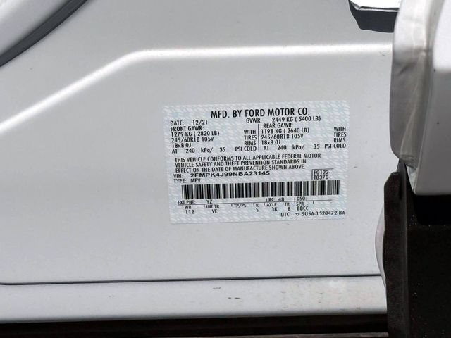 Used 2022 Ford Edge SEL w/ Convenience Package AWD/4WD image 19