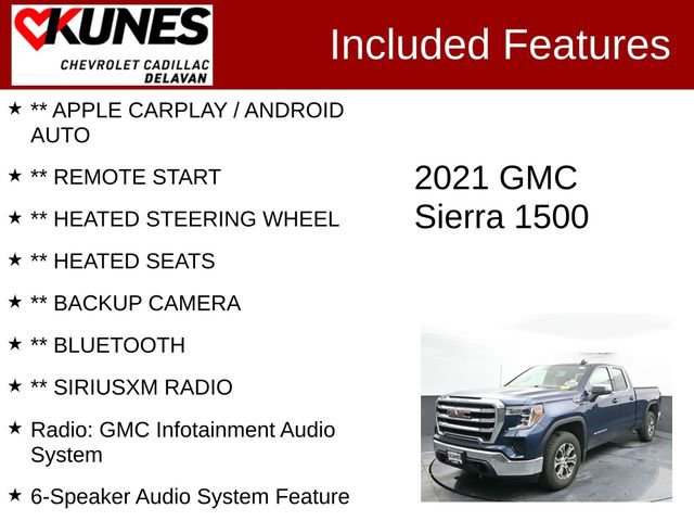 Used 2021 GMC Sierra 1500 SLE image 3