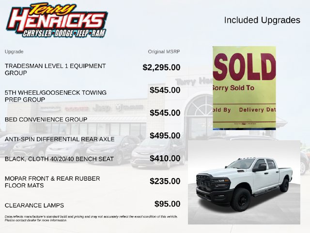 Used 2025 RAM 2500 Tradesman AWD/4WD image 8