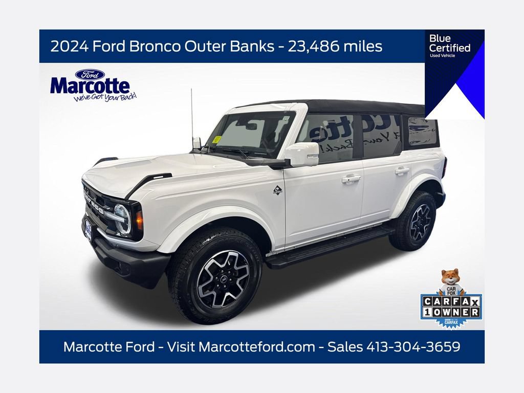 Certified 2024 Ford Bronco Outer Banks AWD/4WD image 1