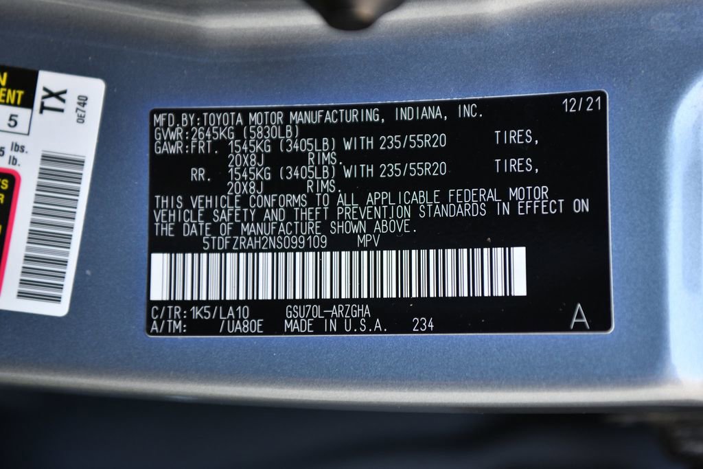 Used 2022 Toyota Highlander Platinum image 39