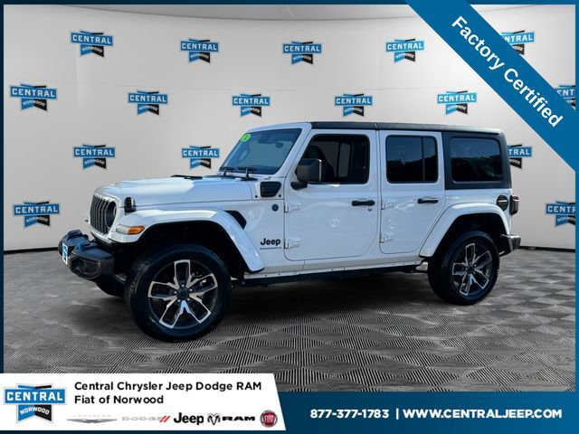 Certified 2024 Jeep Wrangler Unlimited w/ Convenience Group image 1