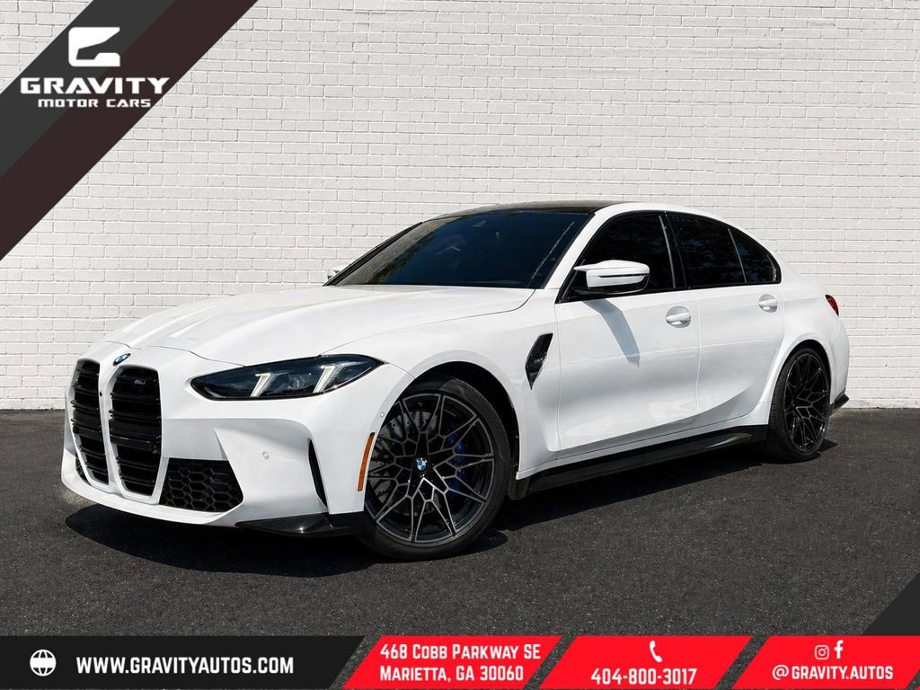 Used 2025 BMW M3 w/ Parking Assistance Package RWD image 1