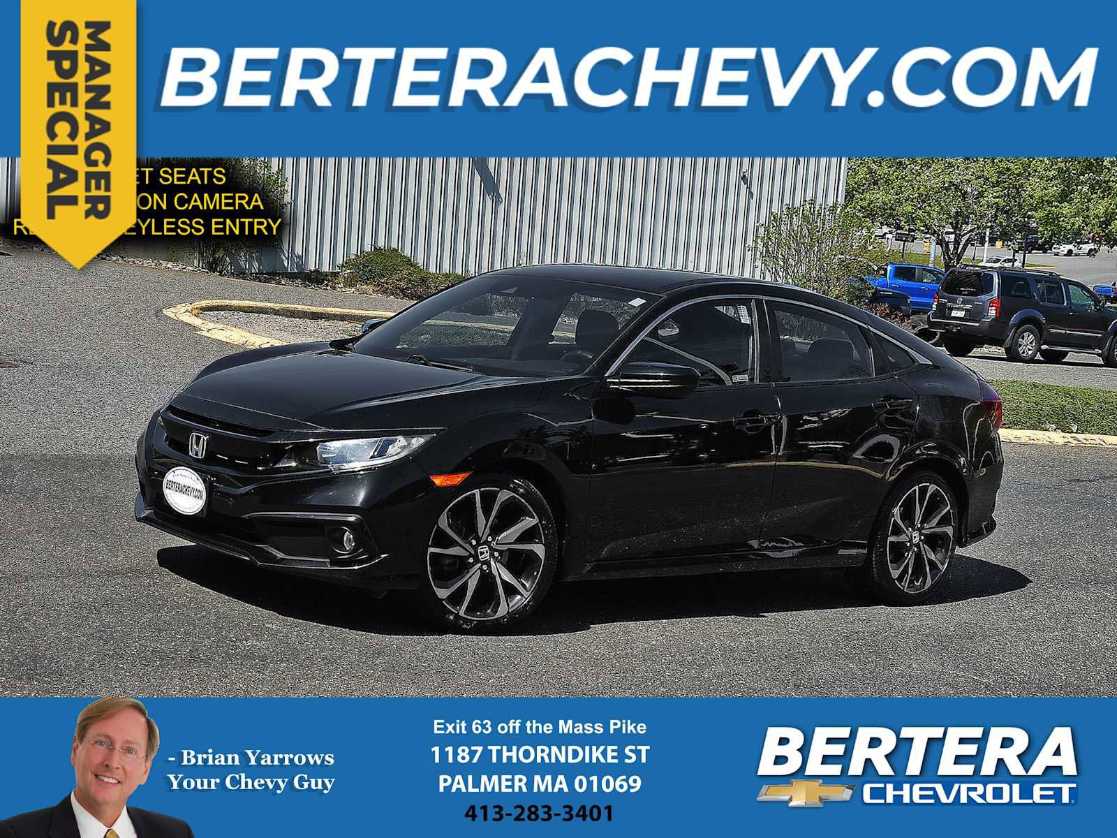 Used 2020 Honda Civic Sport