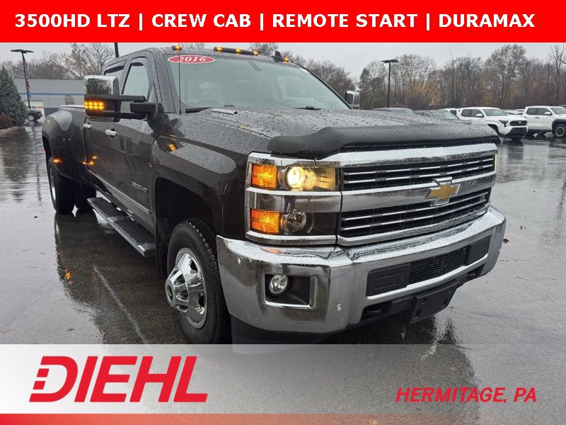 Used 2016 Chevrolet Silverado 3500 LTZ w/ Duramax Plus Package