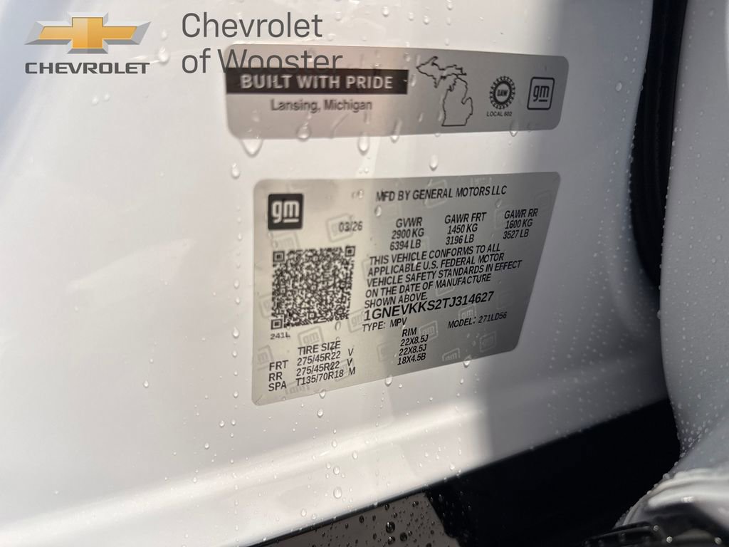 New 2026 Chevrolet Traverse High Country w/ LPO, Floor Liner Package image 22