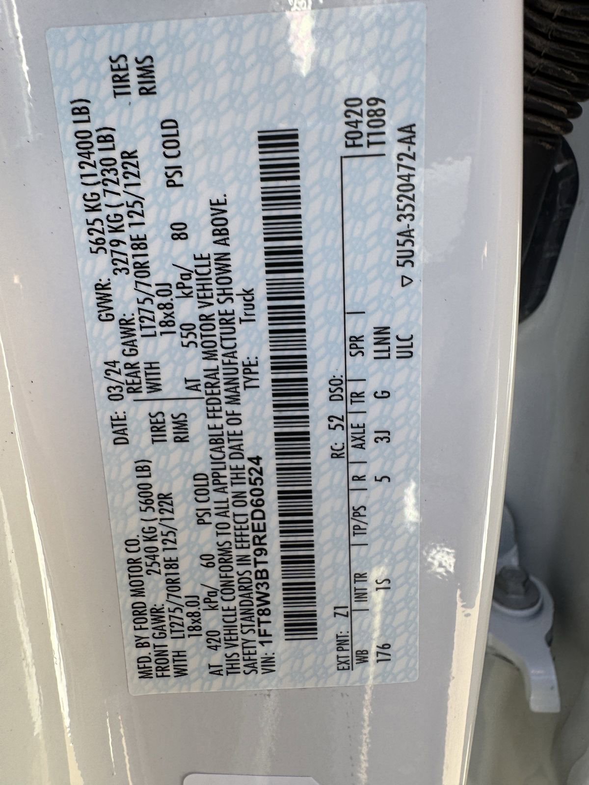 Certified 2024 Ford F350 XL w/ STX Appearance Package image 32