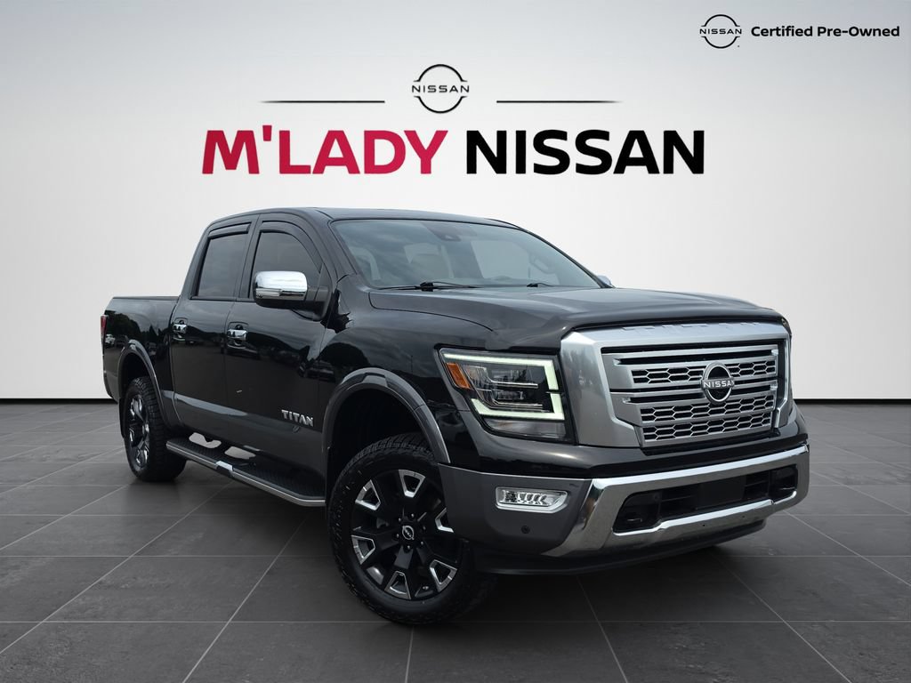 Certified 2024 Nissan Titan Platinum Reserve w/ Moonroof Package AWD/4WD image 1