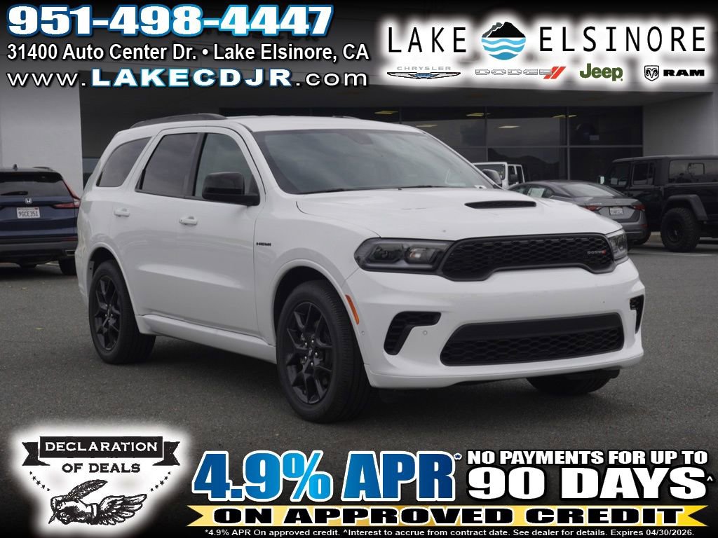 New 2026 Dodge Durango GT w/ Blacktop Package