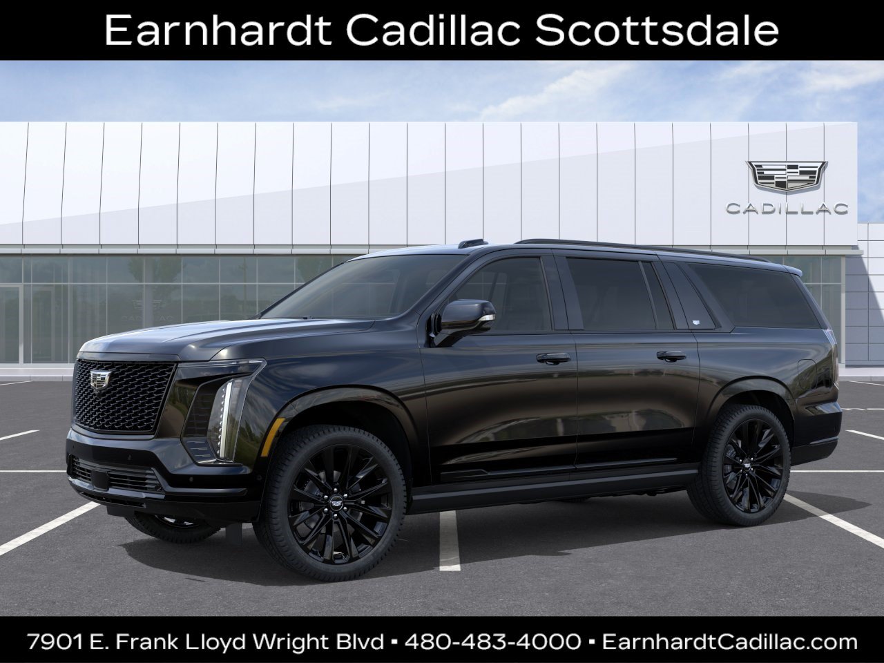 New 2026 Cadillac Escalade ESV Platinum Sport w/ LPO, ONYX Package AWD/4WD image 1