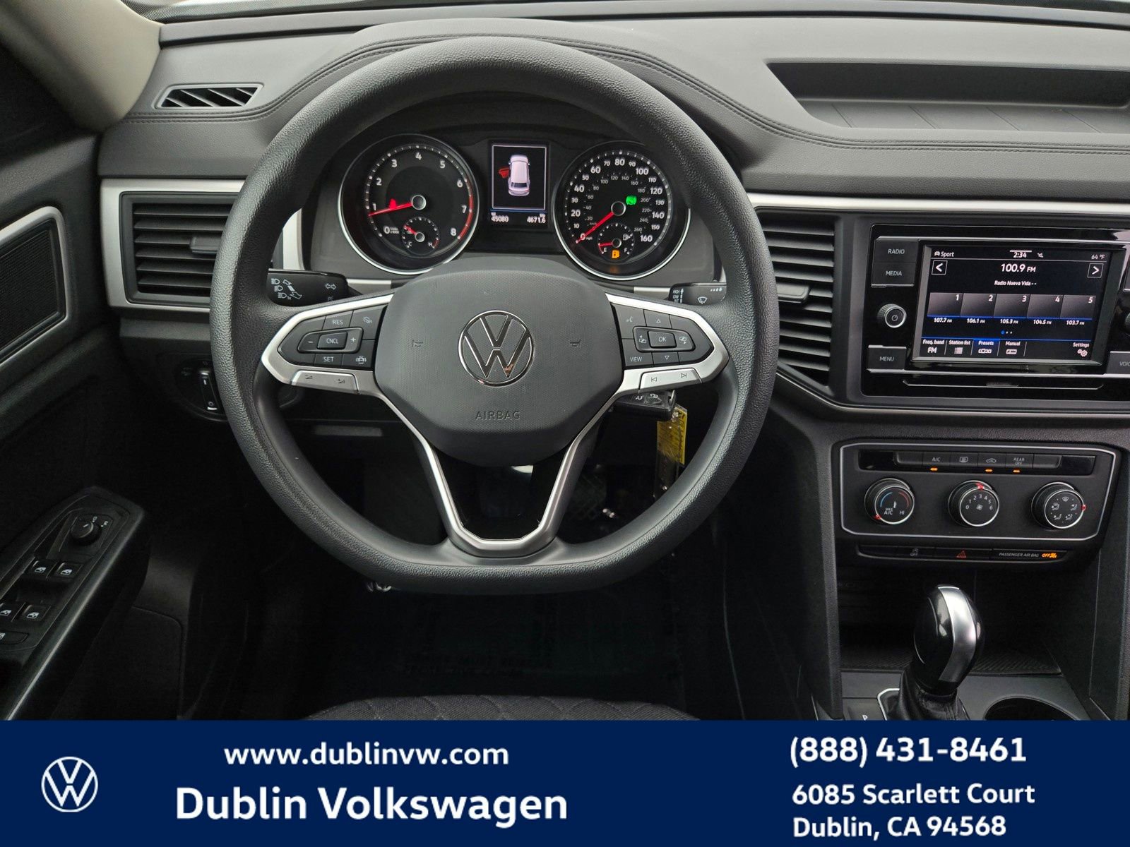 Certified 2021 Volkswagen Atlas S image 14