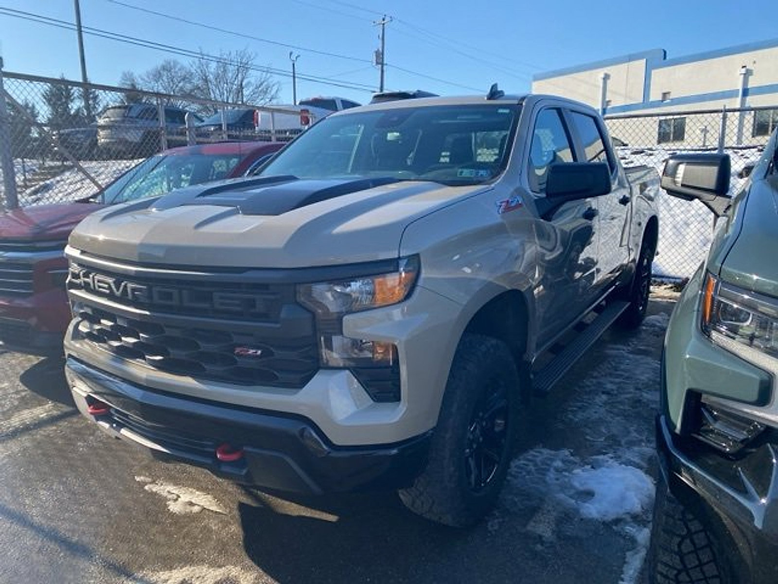 Used 2022 Chevrolet Silverado 1500 Custom Trail Boss w/ LPO, Dark Essentials Package image 3