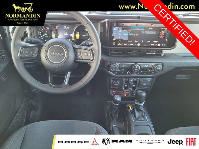Certified 2025 Jeep Wrangler Unlimited Sport S 4xe AWD/4WD image 7