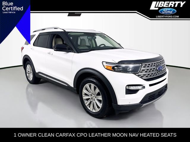 Certified 2021 Ford Explorer Limited w/ Equipment Group 301A image 1