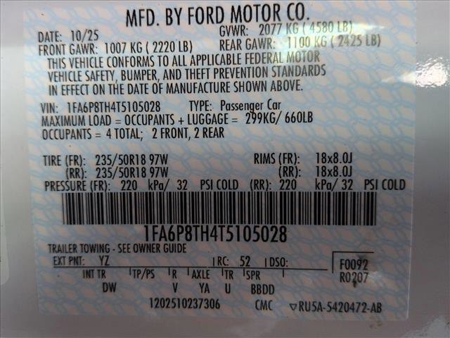 New 2026 Ford Mustang Coupe image 17