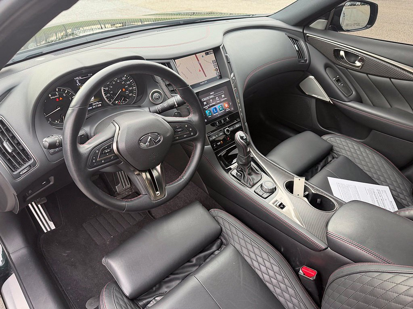 Certified 2024 INFINITI Q50 Red Sport 400 w/ Black Opal Edition AWD/4WD image 12