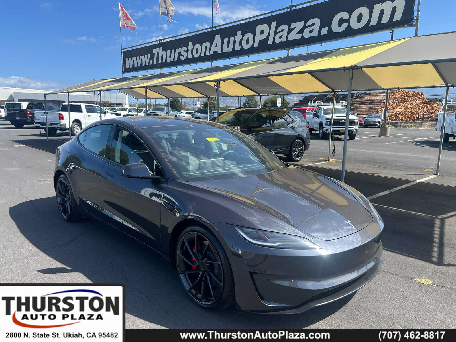 Used 2024 Tesla Model 3 Performance AWD/4WD image 1