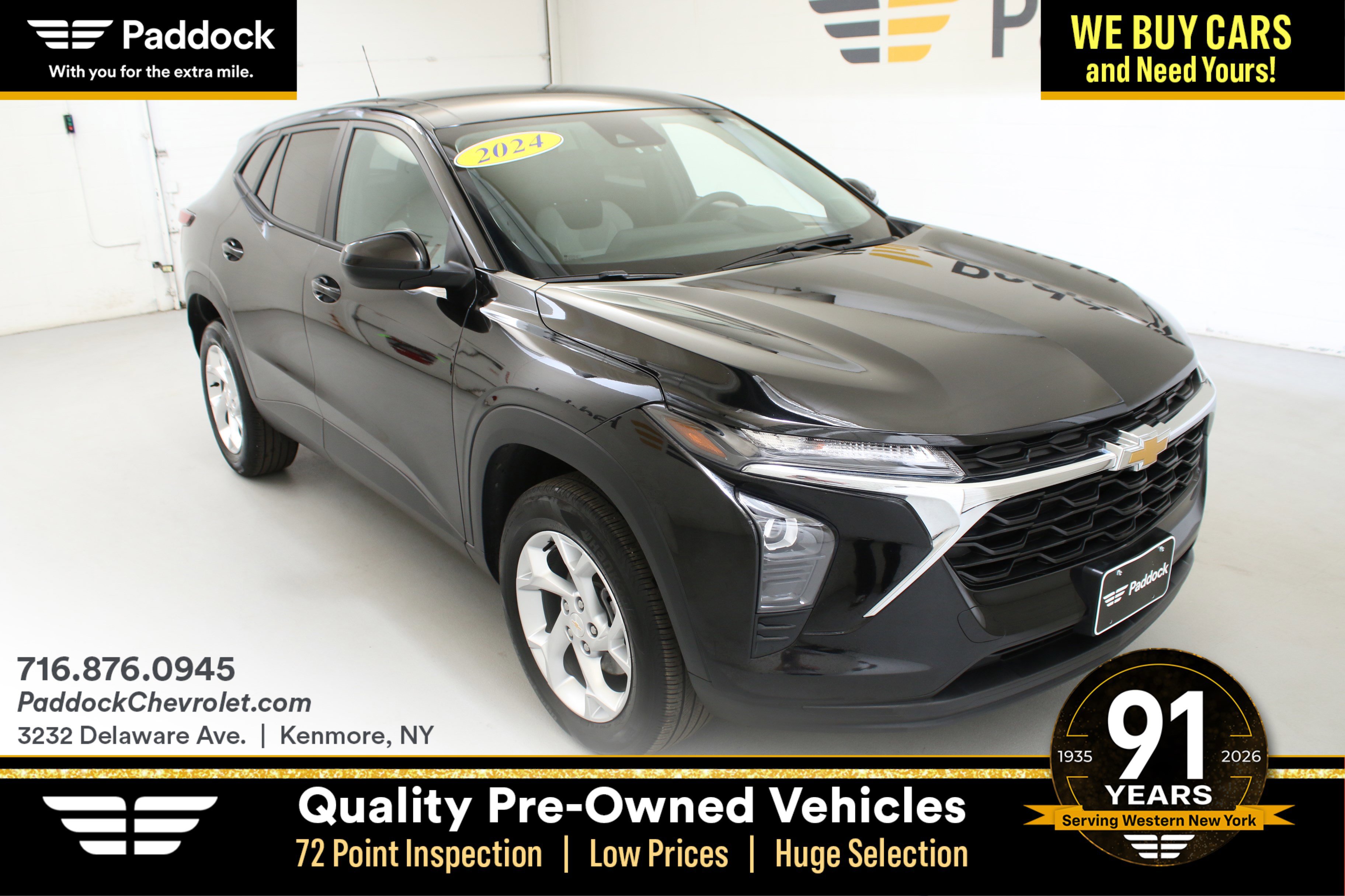 Used 2024 Chevrolet Trax LS w/ LS Convenience Package