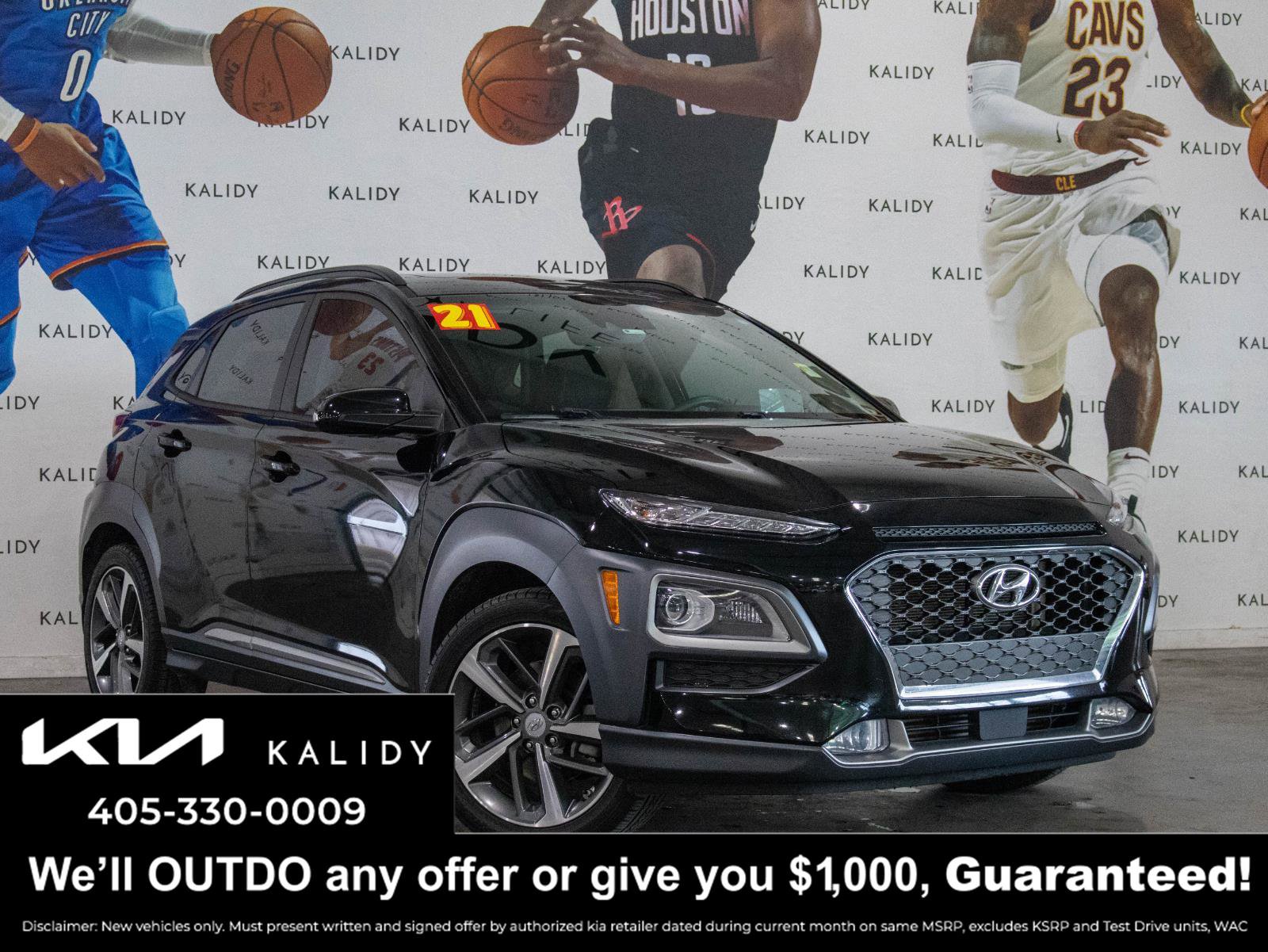 Used 2021 Hyundai Kona Ultimate w/ Cargo Package