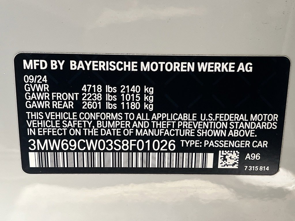 Used 2025 BMW 330i Sedan w/ M Sport Package image 47