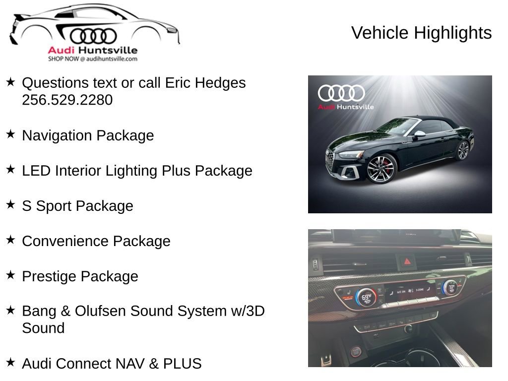 Used 2024 Audi S5 Prestige w/ Prestige Package AWD/4WD image 6