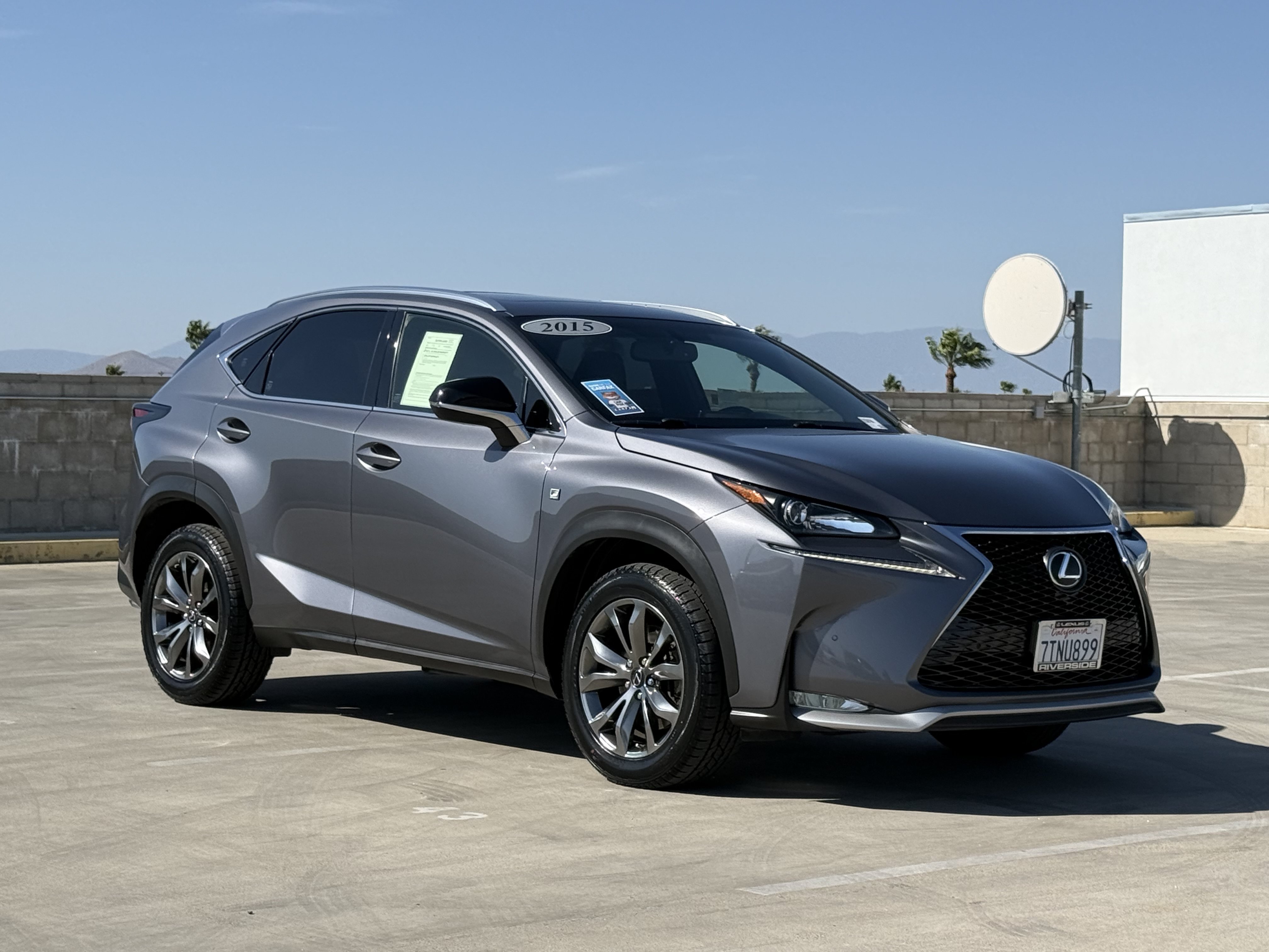 Used 2015 Lexus NX 200t F Sport w/ Navigation System Package FWD image 2