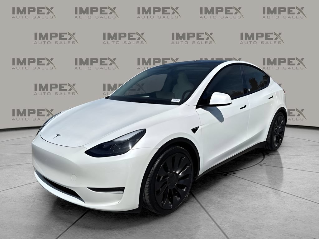 Used 2025 Tesla Model Y Performance AWD/4WD image 1