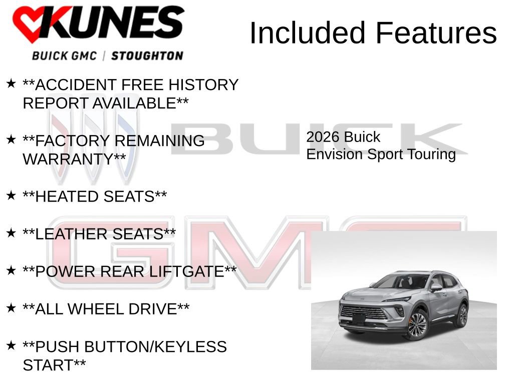 New 2026 Buick Envision Sport Touring image 3