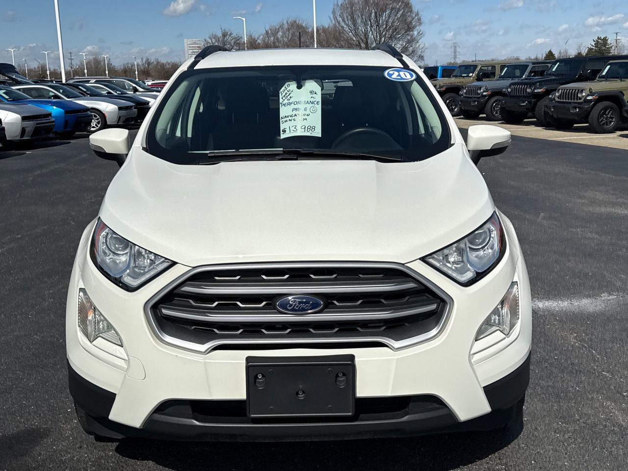 Used 2020 Ford EcoSport SE w/ SE Convenience Package image 8