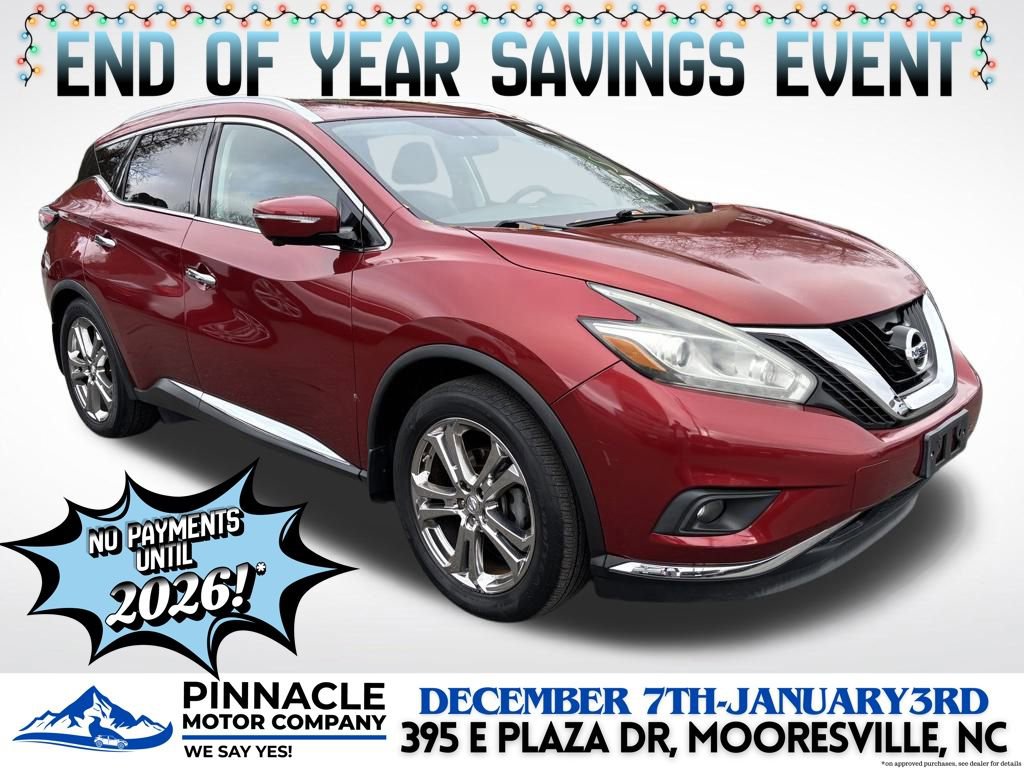 Used 2015 Nissan Murano Platinum w/ Platinum Technology Package